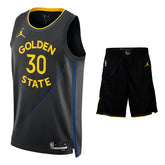 Tenue Enfant NBA Statement Stephen Curry Golden State Warriors (Maillot + Short)