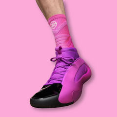 Chaussettes Performance Hoops Fuschia