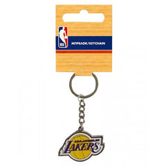 Porte Clés Nba Metallic Team Logo - LA LAKERS