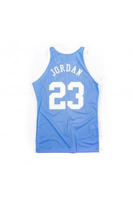 Authentic Jersey Mitchell 'n Ness NCAA Michael Jordan University of North Carolina 1983-84