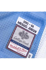 Authentic Jersey Mitchell 'n Ness NCAA Michael Jordan University of North Carolina 1983-84