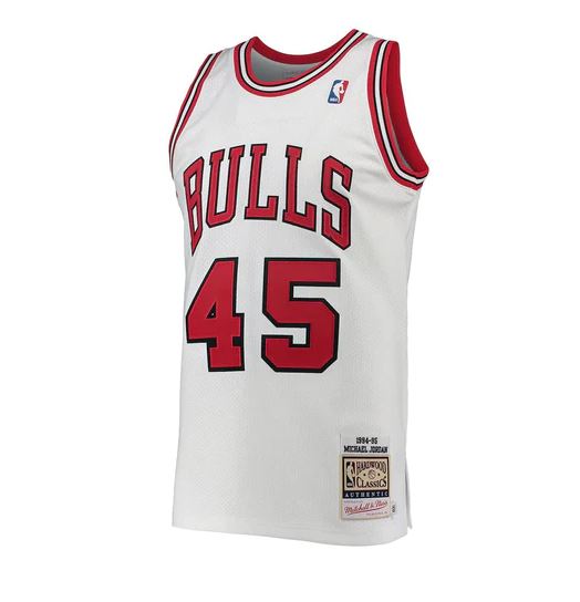 Authentic Jersey Mitchell 'n Ness Chicago Bulls Nba 1994 Michael Jordan 45