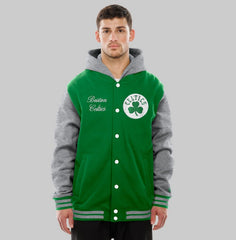 Boston Celtics New Era Throwback Varsity Jacket