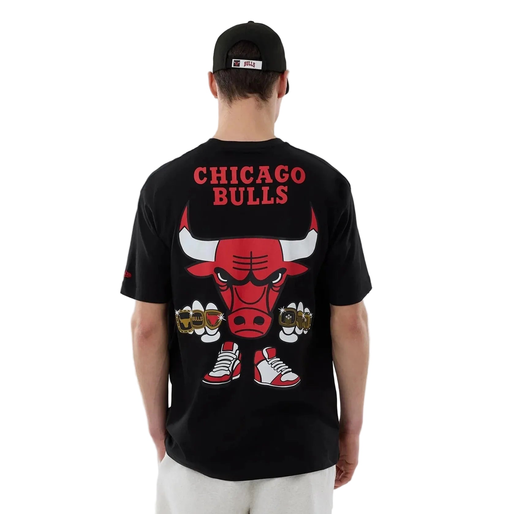 T-Shirt NBA Graphic Chicago Bulls New Era