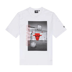 T-Shirt NBA Photographic Chicago Bulls New Era