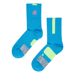 Chaussettes Curry Playmaker Blue Pink