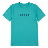 Jordan Wordmark EMB White Children's T-Shirt