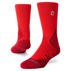CHAUSSETTES STANCE ICON HOOPS CREW - RED