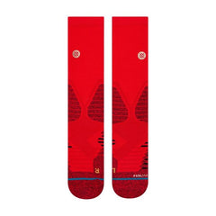 CHAUSSETTES STANCE ICON HOOPS CREW - RED