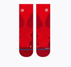 CHAUSSETTES STANCE ICON HOOPS QUARTER - RED