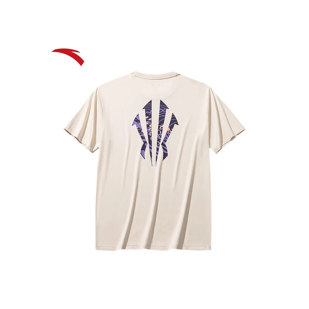 Anta KAI T-Shirt "Know Your Power" beige