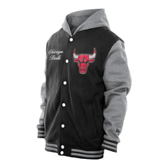 Chicago Bulls New Era Throwback Varsity Jacket
