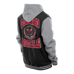 Chicago Bulls New Era Throwback Varsity Jacket