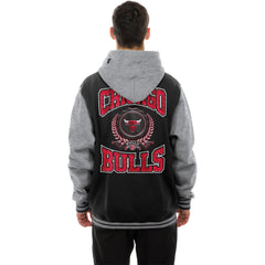 Chicago Bulls New Era Throwback Varsity Jacket