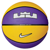 Ballon de Basketball Nike Playground 2.0 8P Lebron JAMES Violet & Jaune