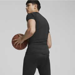 T-shirt de Compression Puma Hoops Team Baselayer Noir