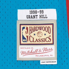 Grant Hill Detroit Pistons NBA Jersey 1998-99 Mitchell&ness