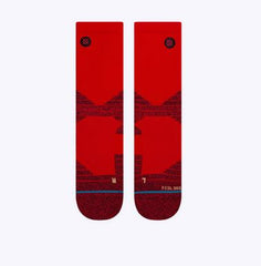 Chaussettes Stance Icon Sport Crew Rouge
