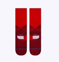 Chaussettes Stance Icon Sport Crew Rouge