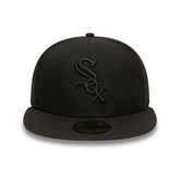 Casquette 59Fifty Fitted Chicago White Sox MLB Black on Black