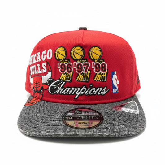 Casquette Hardwood Classics 19Twenty Adjustable Chicago Bulls Champions