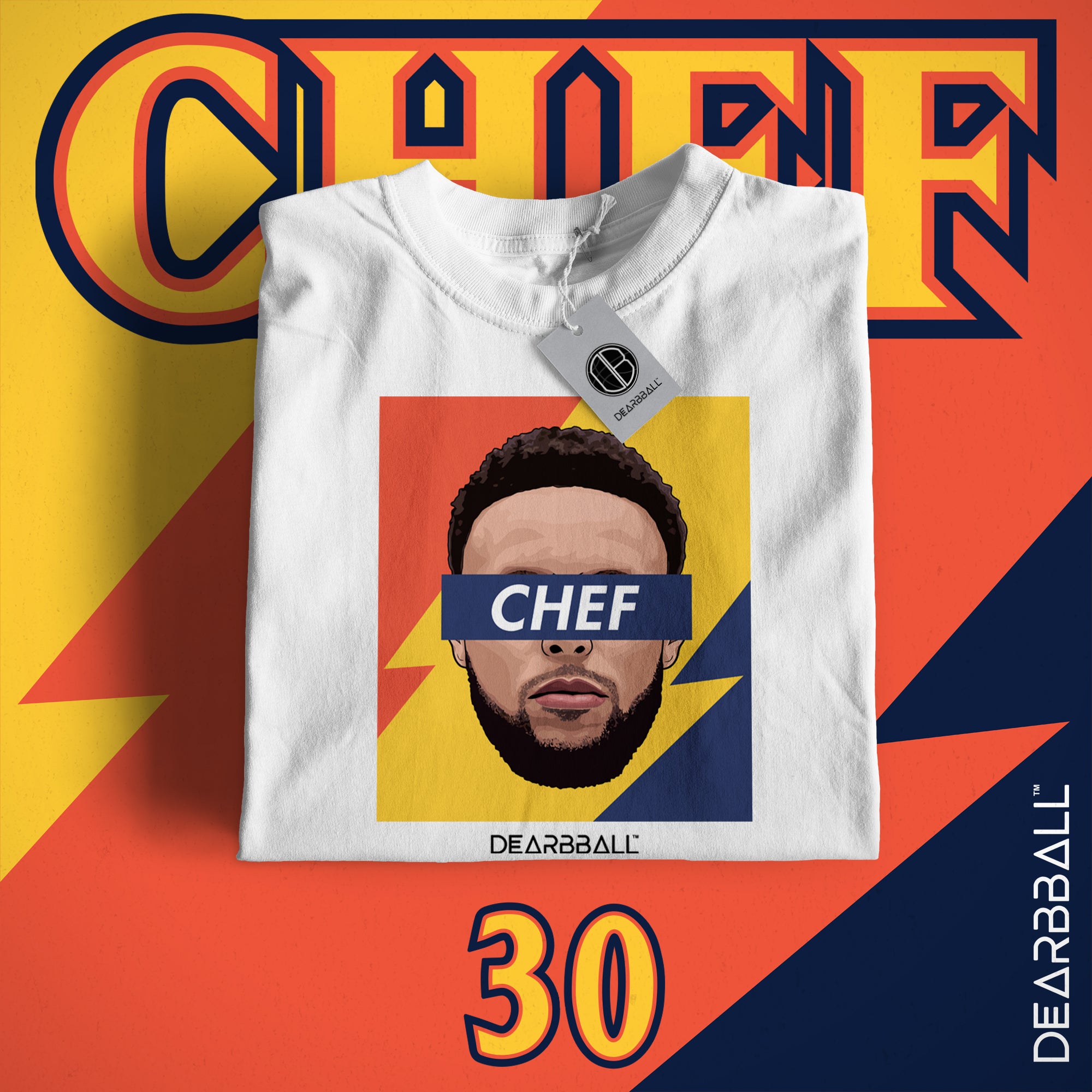 DearBBall T-Shirt - CHEF Oakland Edition Blanc