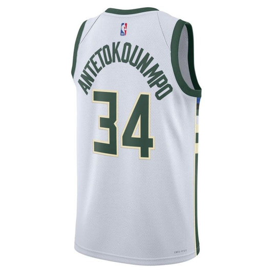 Nba Association Bucks Jersey - Giannis Antetokounmpo 2023
