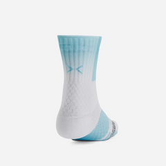 Chaussettes Curry Playmaker Crew White/Blue