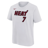 Giannis Antetokounmpo Nike Miami HEAT association Enfant Name & Number Tee