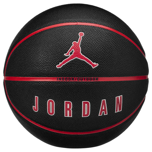 Ballon Basketball Jordan Ultimate 2.0 8P Deflated Black Red