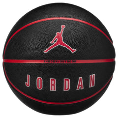 Ballon Basketball Jordan Ultimate 2.0 8P Deflated Black Red