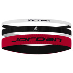 Pack 3 Bandeaux élastique Sport Jordan WhiRedBla