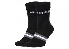 JORDAN LOW SOCKS - WHT/BLK