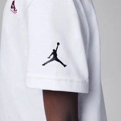 T-shirt Enfant Air Jordan 1 Patch White