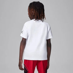 T-shirt Enfant Air Jordan 1 Patch White