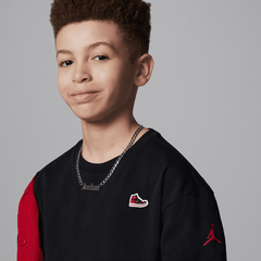 T-shirt Enfant Air Jordan 1 Patch Black