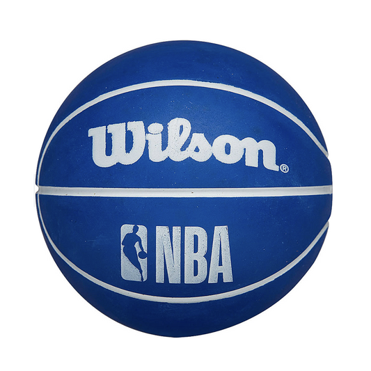 Mini Balle Rebondissante Wilson NBA bleue