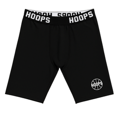 Short de compression Hoops Noir