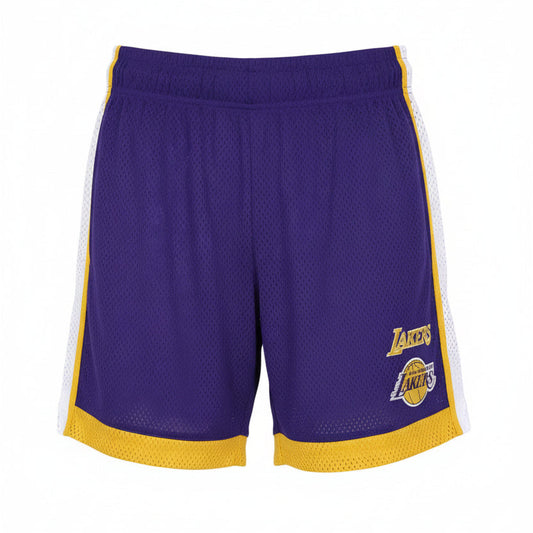 Short New Era mesh Los Angeles Lakers violet
