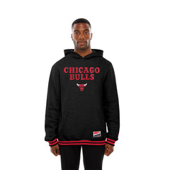 Sweat à capuche New Era Throwback Chicago Bulls