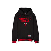 Sweat à capuche New Era Throwback Chicago Bulls
