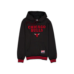 Sweat à capuche New Era Throwback Chicago Bulls