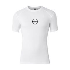 T-shirt de compression Hoops Blanc