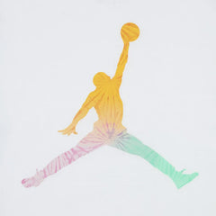T-Shirt Enfant Jordan Tie Dye Blanc