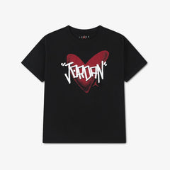 T-Shirt Jordan Fille Heart Sketch