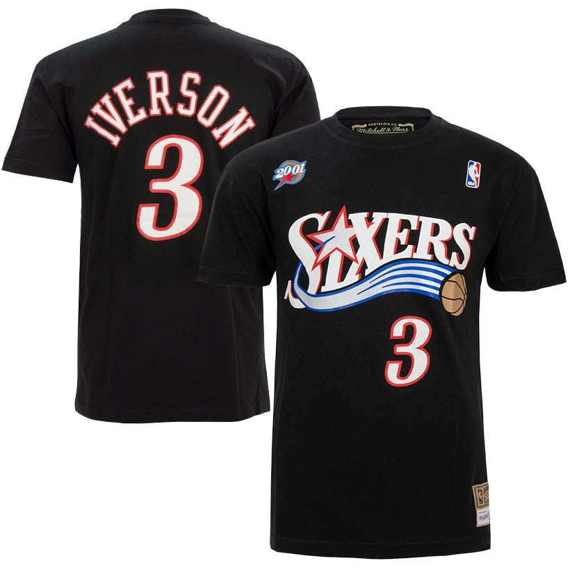 T-Shirt M&N Name & Number Allen Iverson