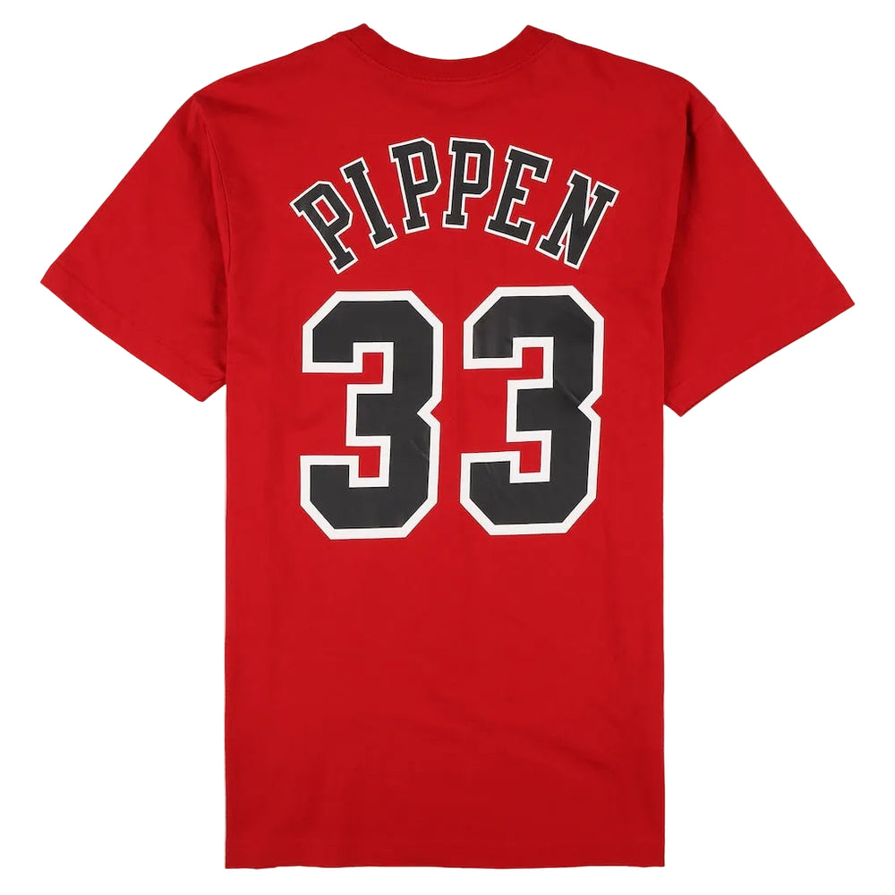 T-Shirt M&N Name & Number Scottie Pippen