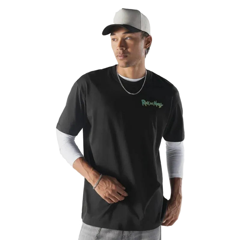 T-shirt New Era Rick&Morty noir