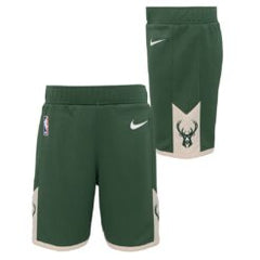 NIKE NBA CADET REPLICA SHORTS - MILWAUKEE BUCKS