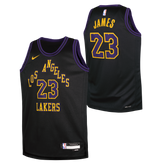 Maillot Enfant Nike NBA Los Angeles Lakers City Edition Lebron James